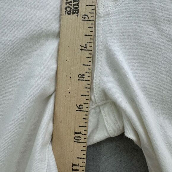 Frame Denim Womens Stretch Side Zip Le Skinny de Jeanne Crop Jeans Size 29 - Picture 9 of 11